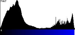 Blue Histogram