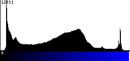 Blue Histogram