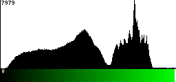 Green Histogram