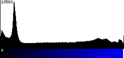 Blue Histogram