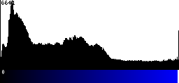Blue Histogram