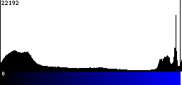 Blue Histogram