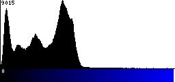 Blue Histogram