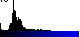 Blue Histogram
