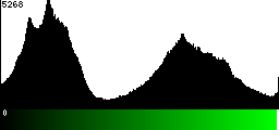 Green Histogram