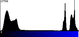 Blue Histogram