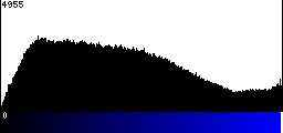 Blue Histogram