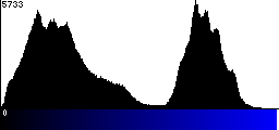 Blue Histogram