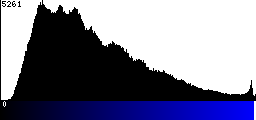 Blue Histogram