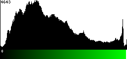 Green Histogram