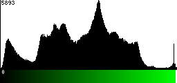 Green Histogram