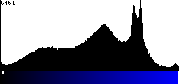 Blue Histogram