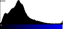 Blue Histogram
