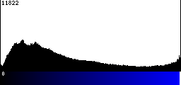 Blue Histogram