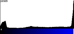 Blue Histogram