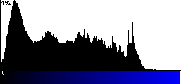 Blue Histogram