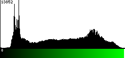 Green Histogram
