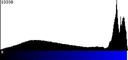 Blue Histogram