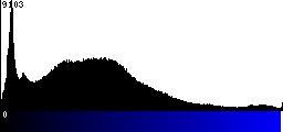 Blue Histogram