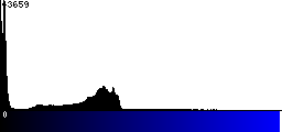 Blue Histogram