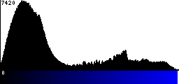 Blue Histogram