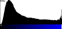 Blue Histogram