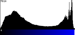 Blue Histogram