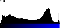 Blue Histogram