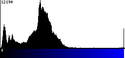 Blue Histogram