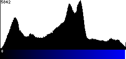 Blue Histogram