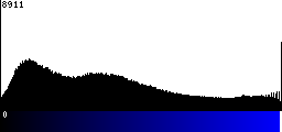 Blue Histogram