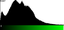Green Histogram