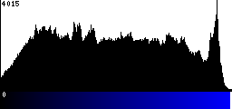 Blue Histogram