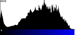 Blue Histogram