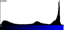 Blue Histogram