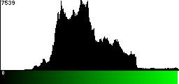 Green Histogram
