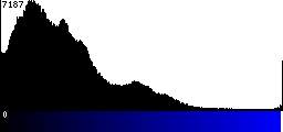 Blue Histogram