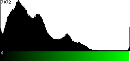 Green Histogram