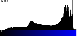 Blue Histogram