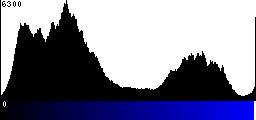 Blue Histogram