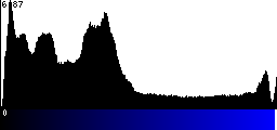 Blue Histogram