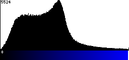 Blue Histogram