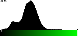 Green Histogram