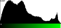 Green Histogram