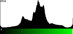 Green Histogram