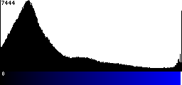Blue Histogram
