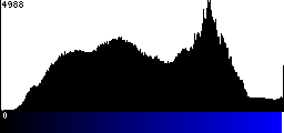 Blue Histogram