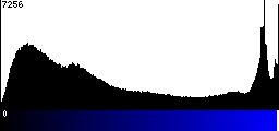 Blue Histogram