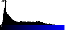 Blue Histogram