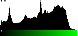 Green Histogram